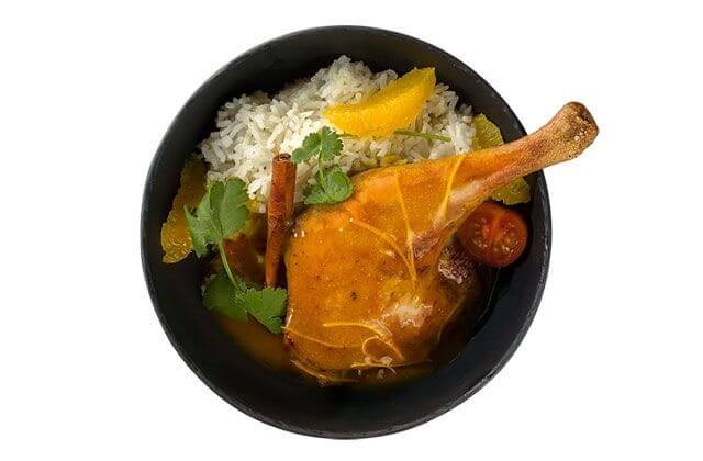 Утка в апельсиновом соусе